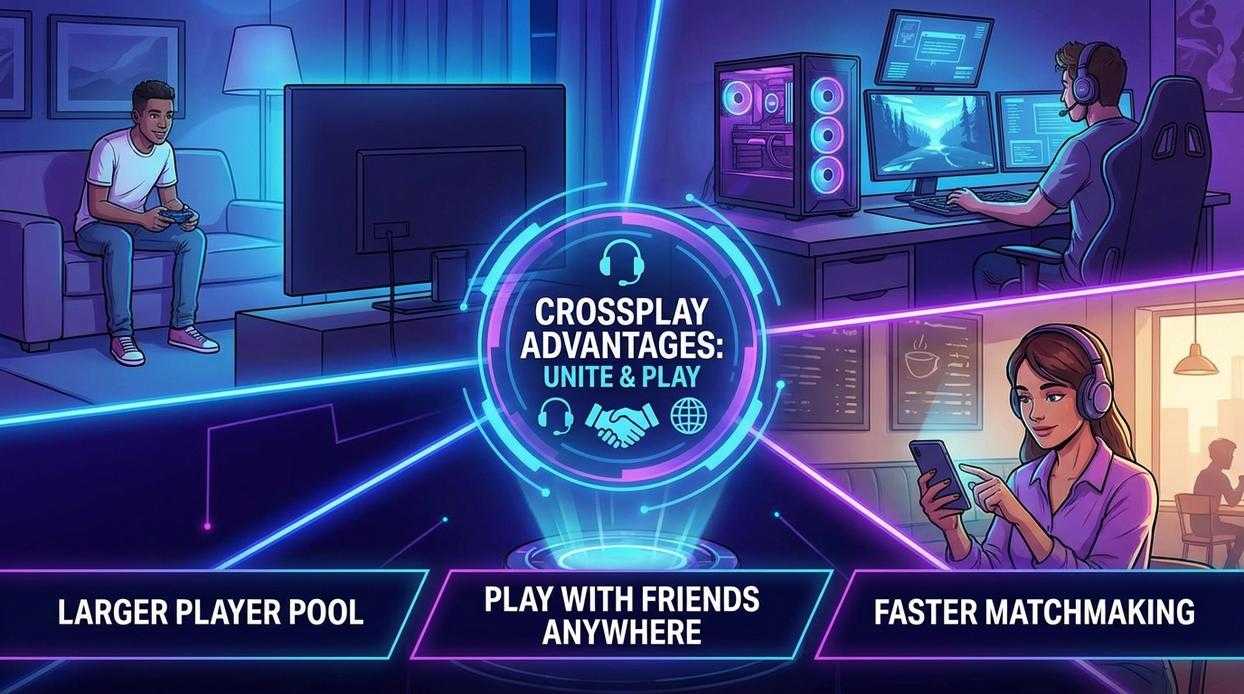 crossplay advantages